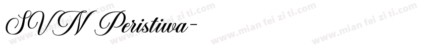 SVN Peristiwa字体转换